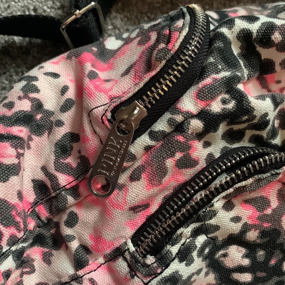 Victoria’s Secret PINK cheetah backpack - Picture 3 of 7